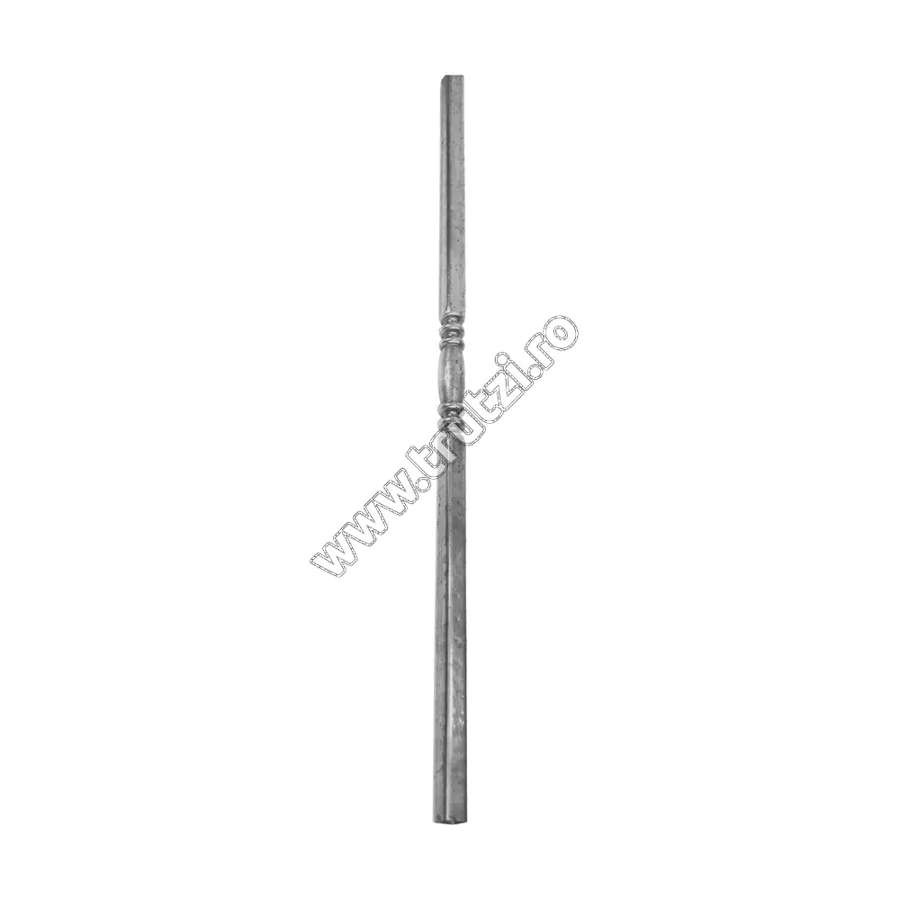 Imagine montant din teava sect. 30x30x1.0mm, h 1000mm