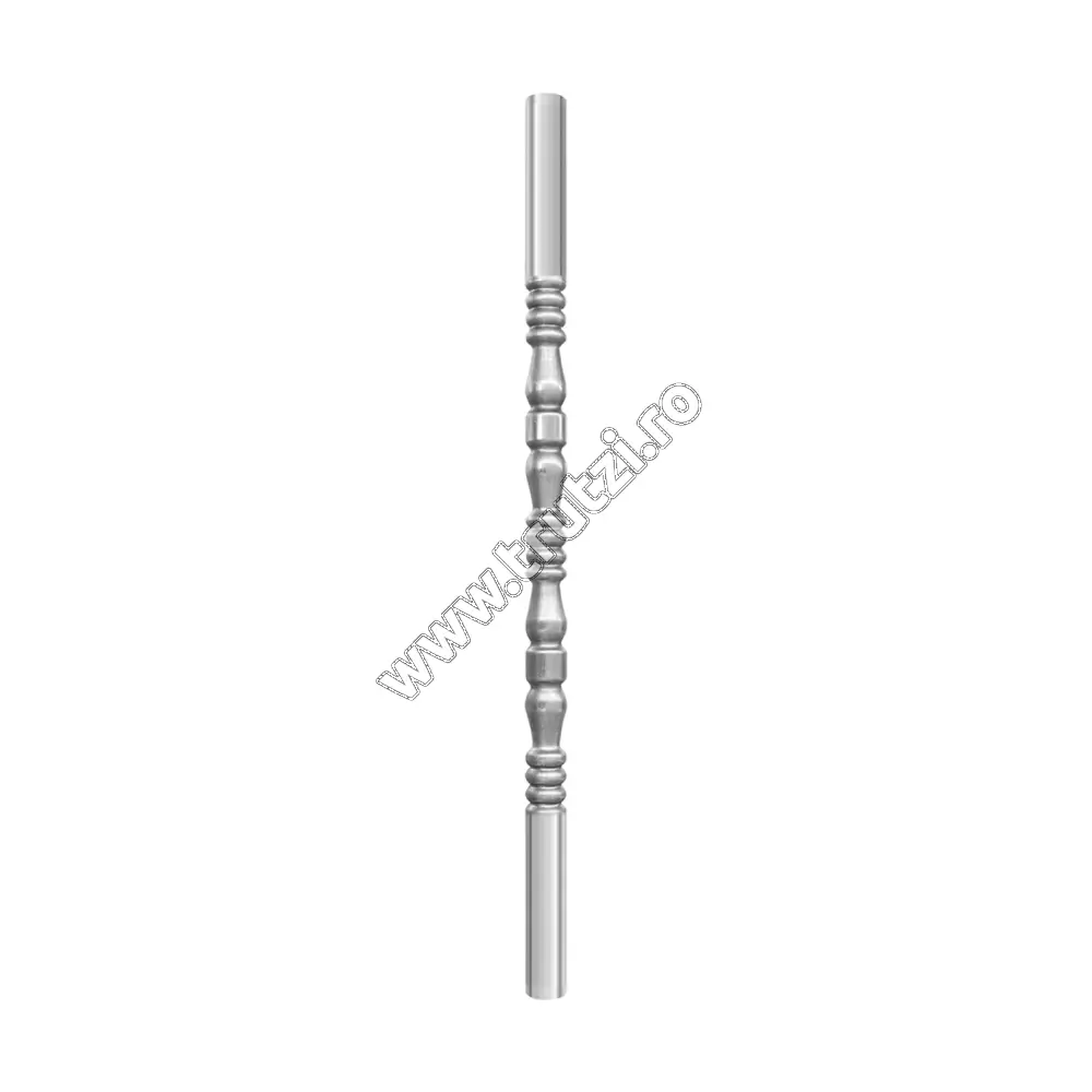 Imagine montant din teava sect. fi 38x1.0mm, h 1000mm