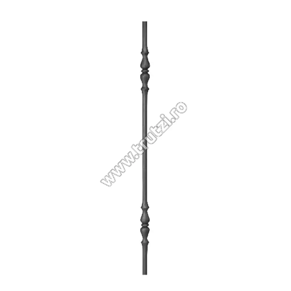 Imagine montant drept sect. fi 12mm , h 900mm, l 30mm