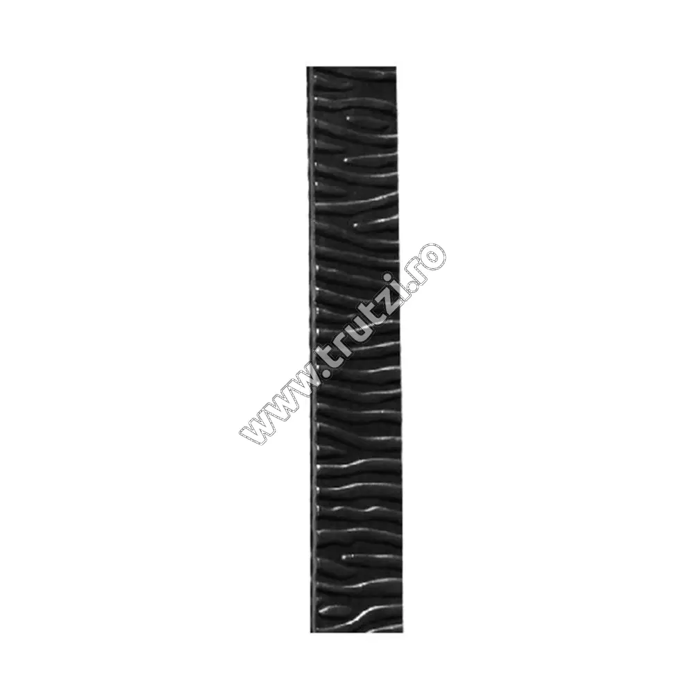 Imagine otel lat amprentat zebra 50x5