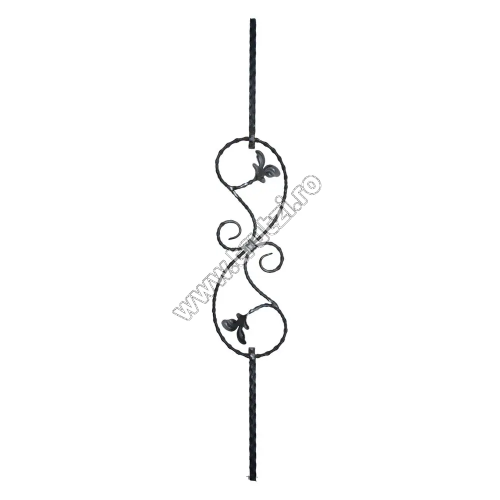 Imagine panou balustrada sect. 12x12mm amprentat, h 900mm, l 150mm