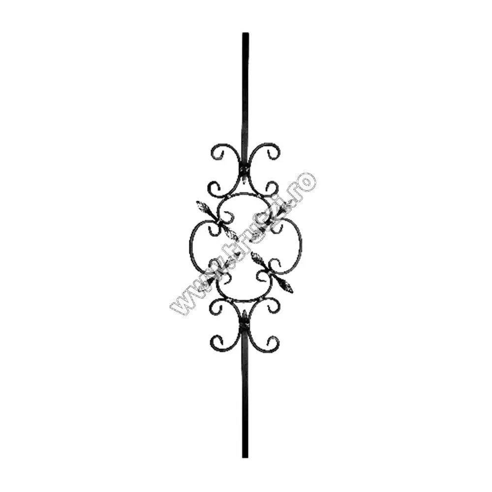 Imagine panou balustrada sect. 12x12mm lis, h 900mm, l 240mm