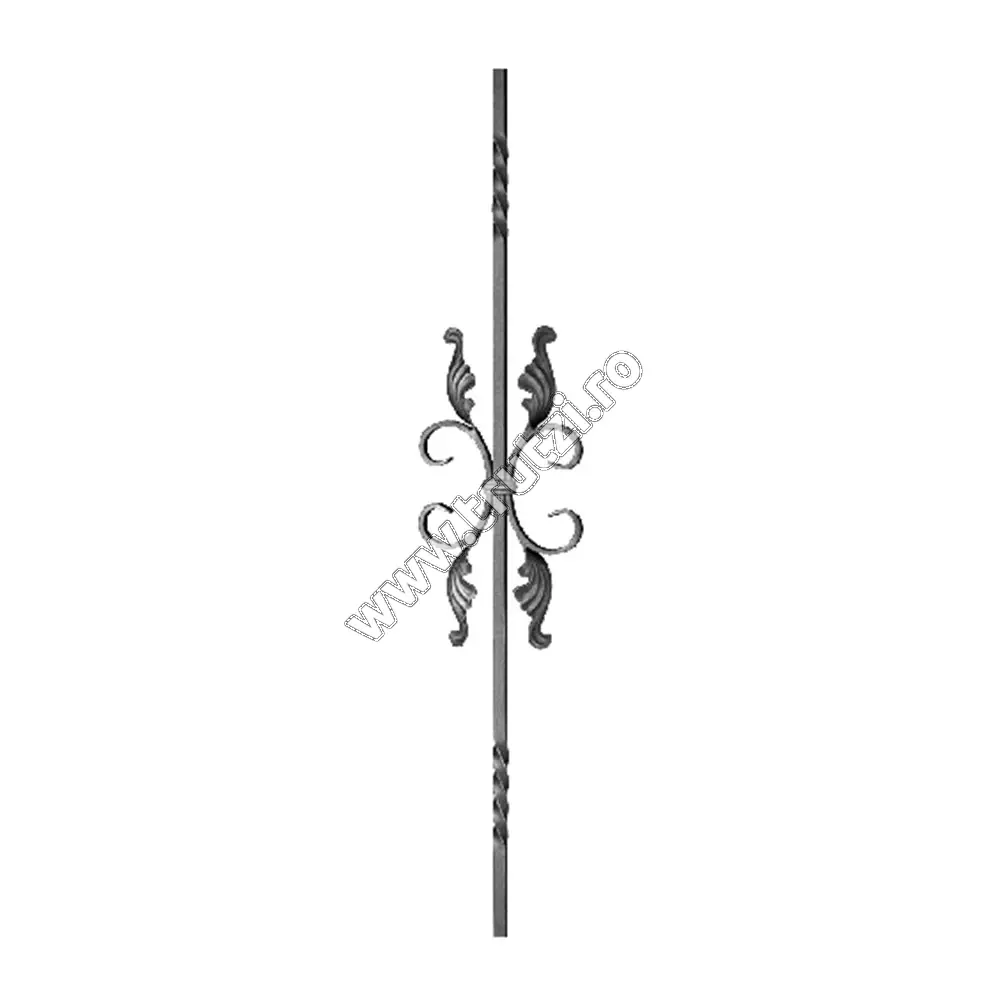 Imagine panou balustrada sect. 12x12mm rasucit, h 900mm, l 160mm