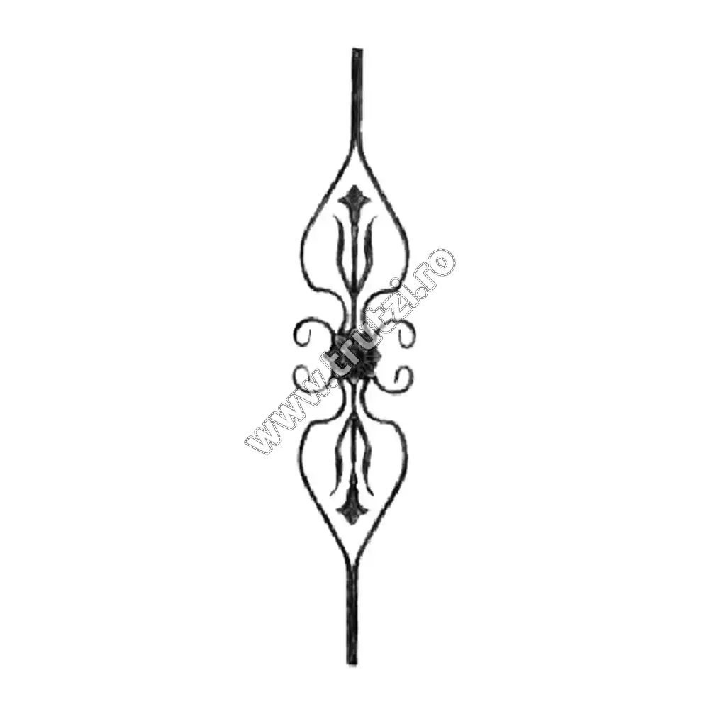 Imagine panou balustrada sect. 12x6mm, h 900mm, l 160mm