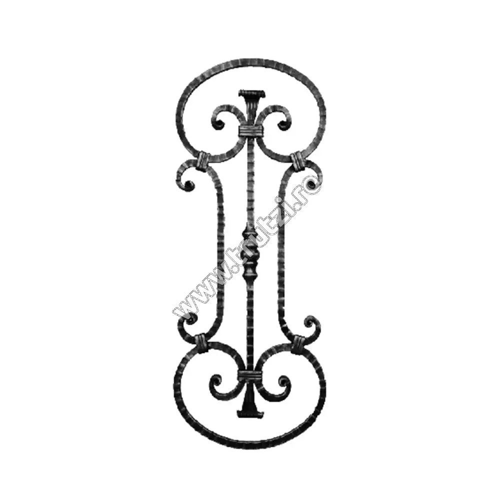 Imagine panou balustrada sect. 14x14mm amprentat transversal h 900mm, l 300mm
