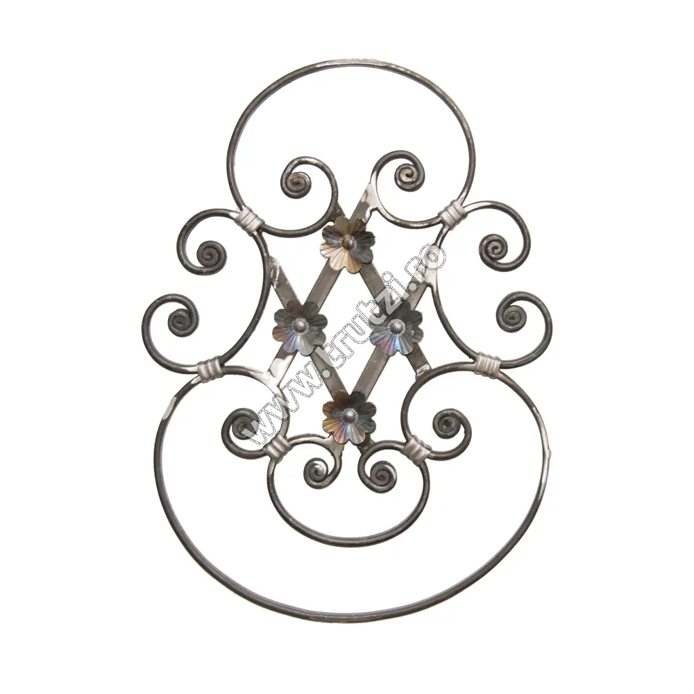 Imagine panou forjat sect. 12x5mm, h 400mm, l 250mm