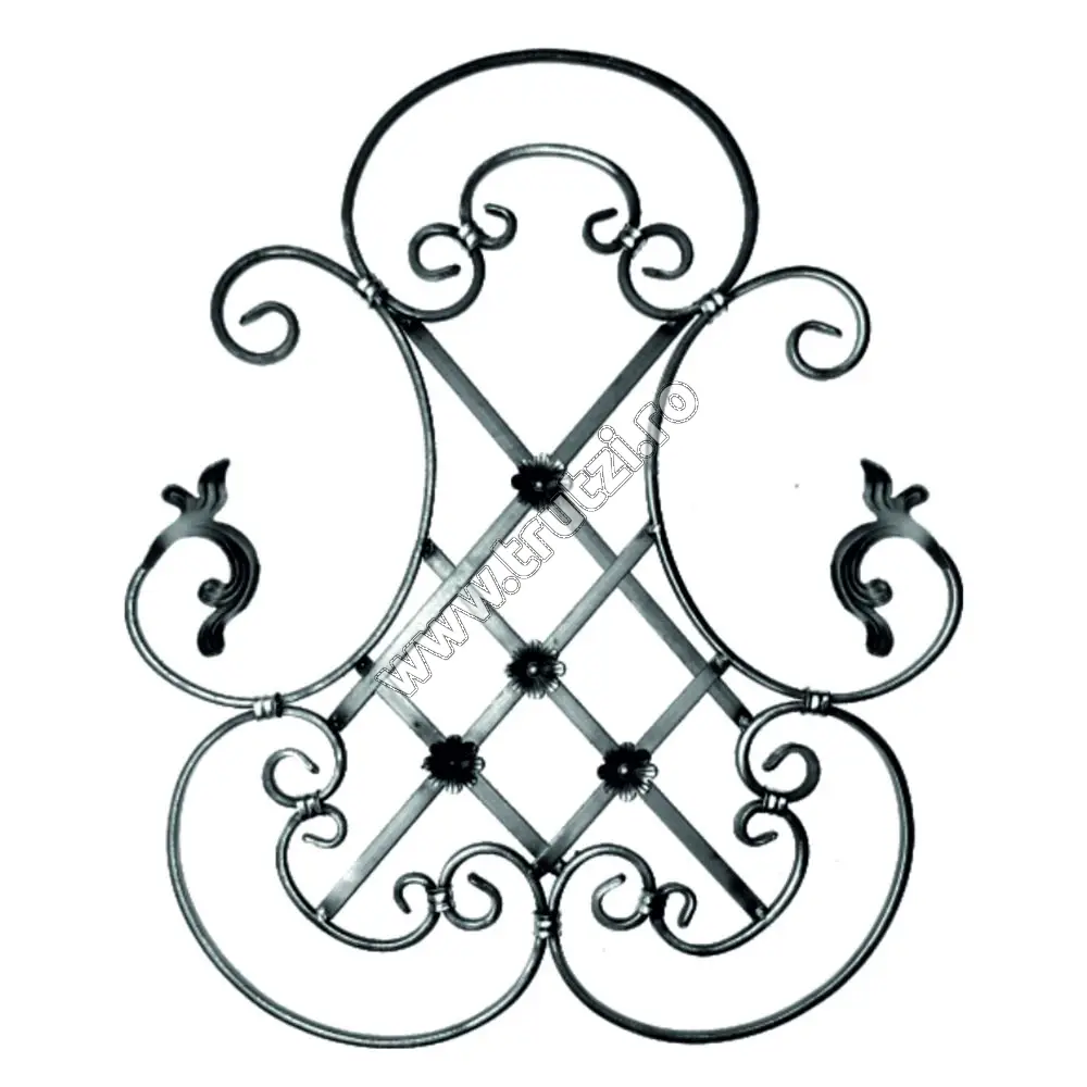 Imagine panou forjat sect. 12x5mm, h 700mm, l 560mm