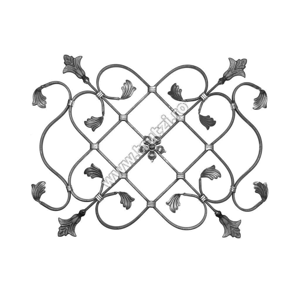 Imagine panou forjat sect. 16x6mm, h 600mm, l 700mm