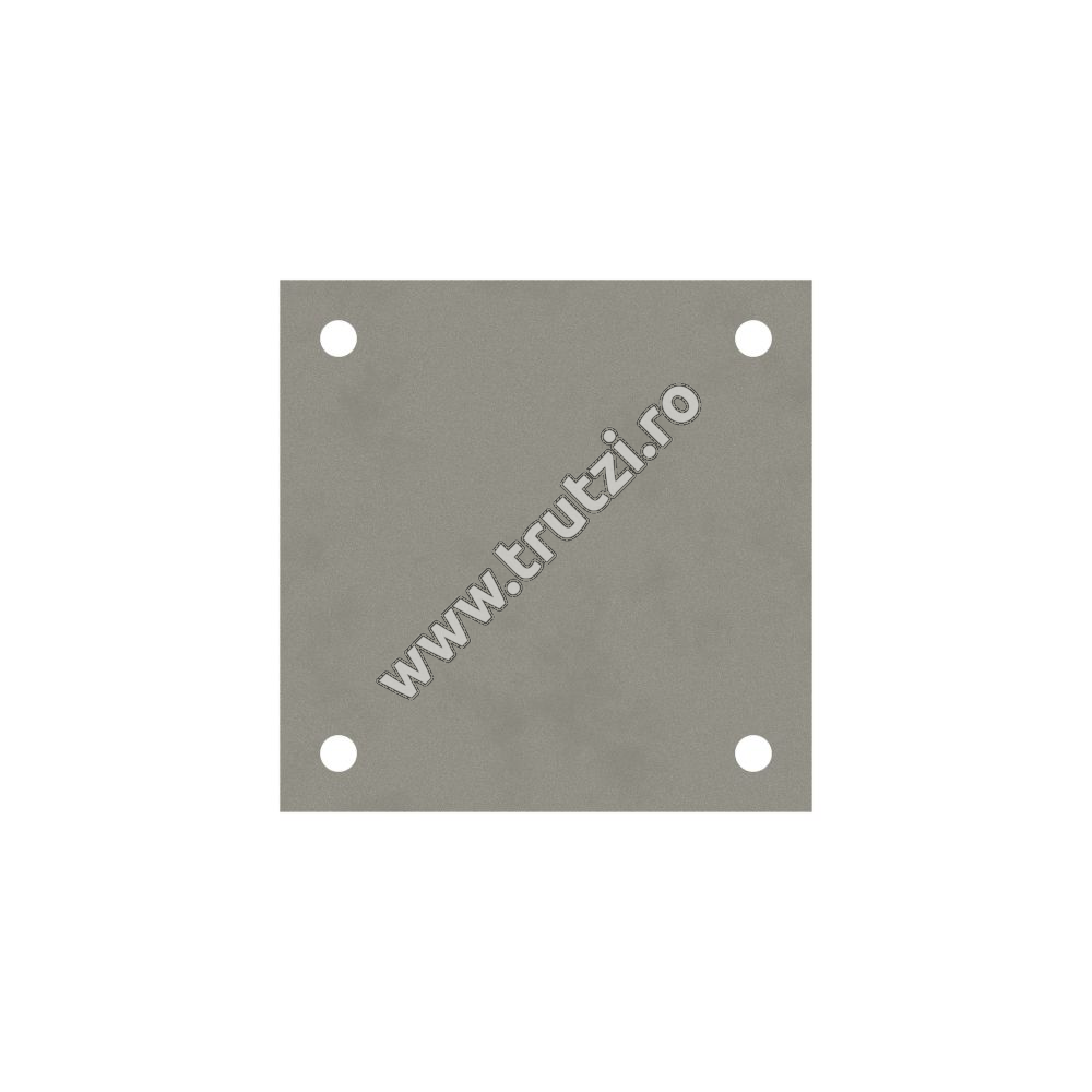 Imagine placuta din tabla pt. stalp 180x180mm, gr. 5.0mm