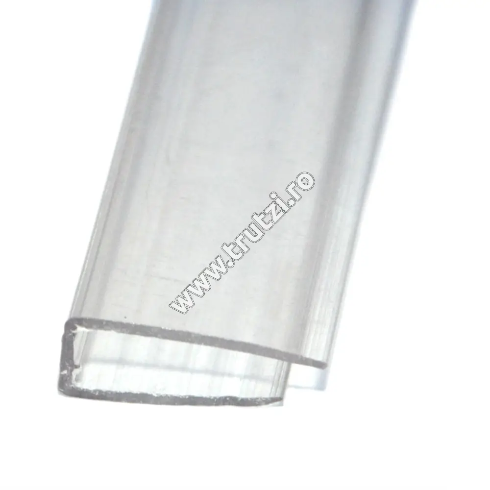 Imagine profil policarbonat transparent "u" 8mm, lungime 2100mm