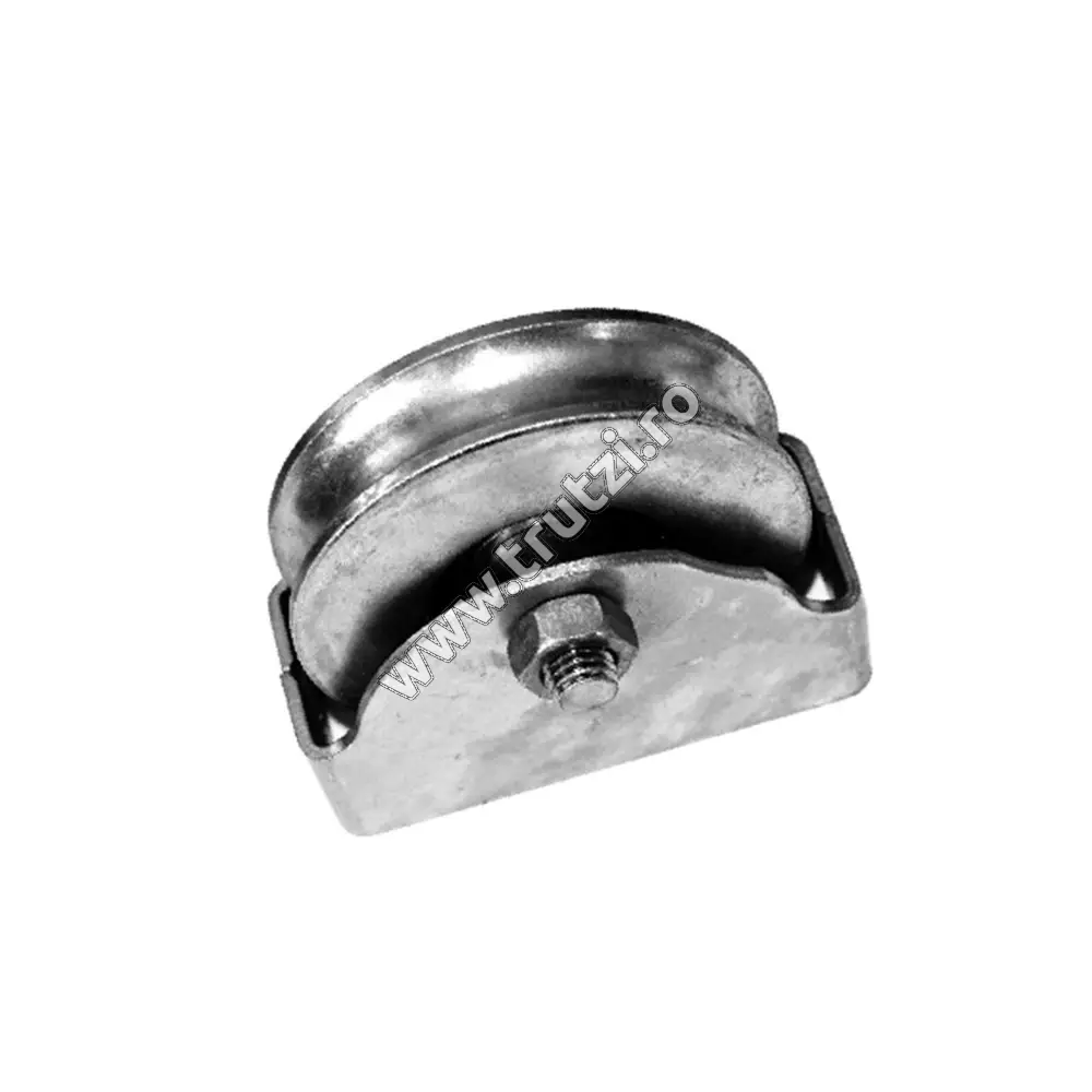 Imagine rola pt. poarta culisanta profil rotund 3/4", fi 85mm, l 31mm