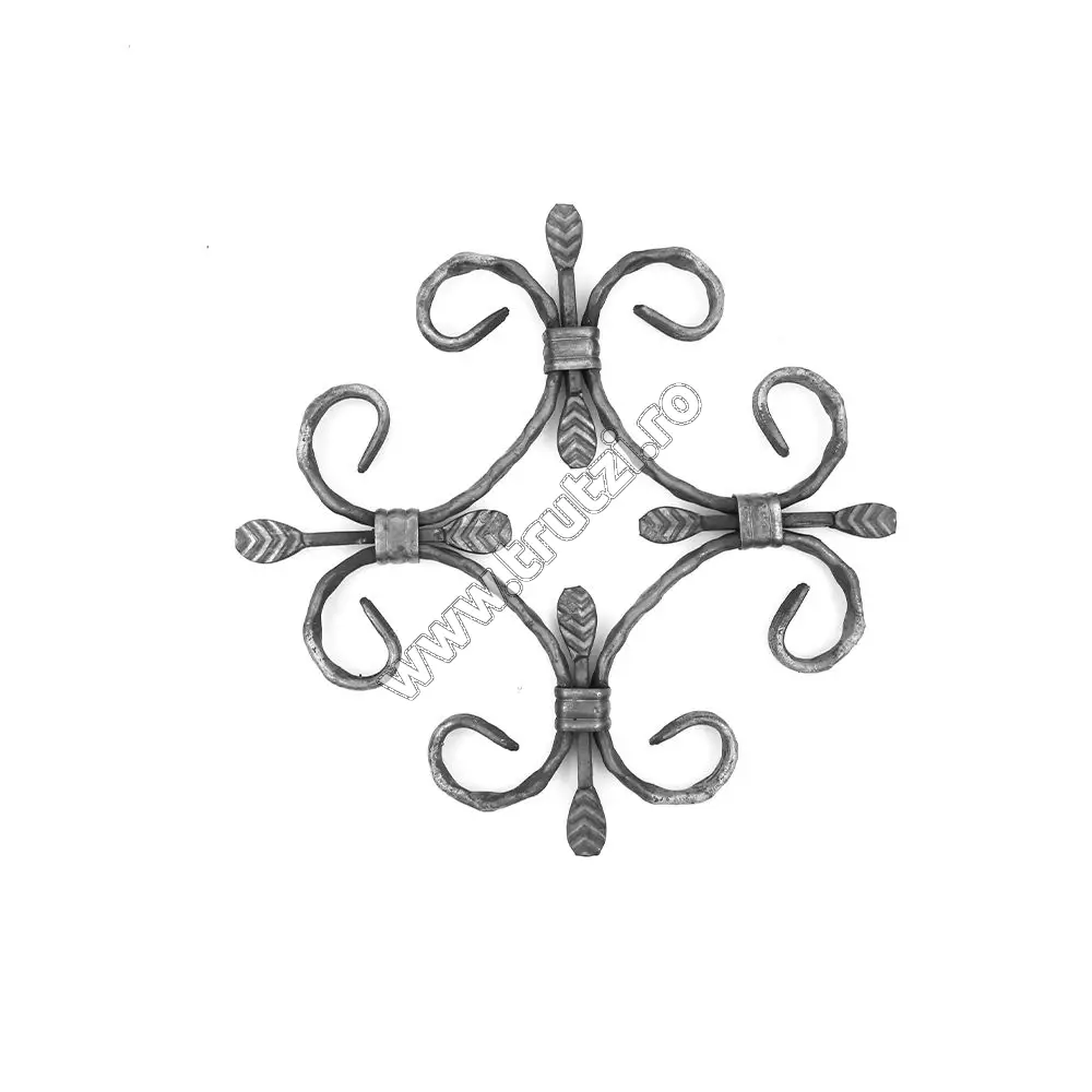 Imagine rozeta sect. 12x6mm amprentat, h 230mm, l 230mm
