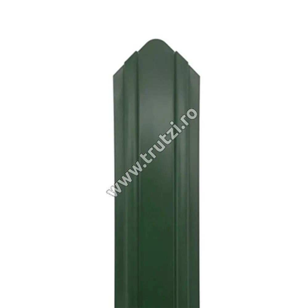 Imagine sipca verde ral 6020 h 1700 l 100 gr. 0.45 mm vopsita pe o parte